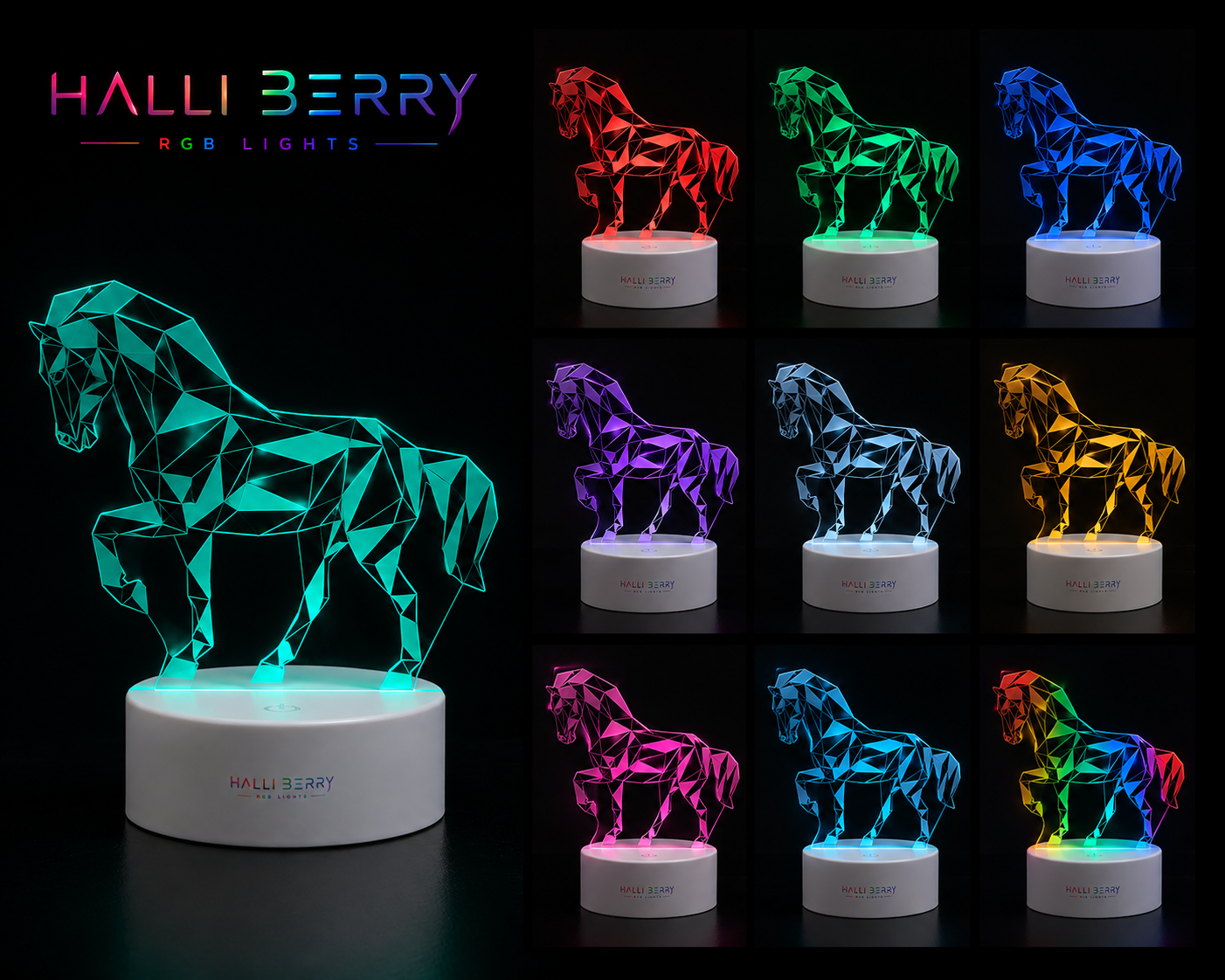 Horse Lamp RGB night light
