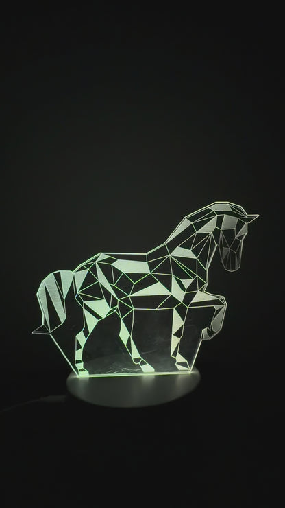 Horse Lamp RGB night light