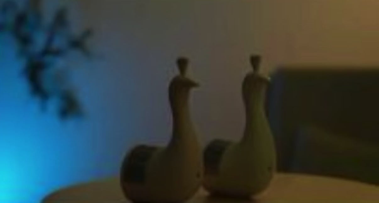 Peacock RGB night light